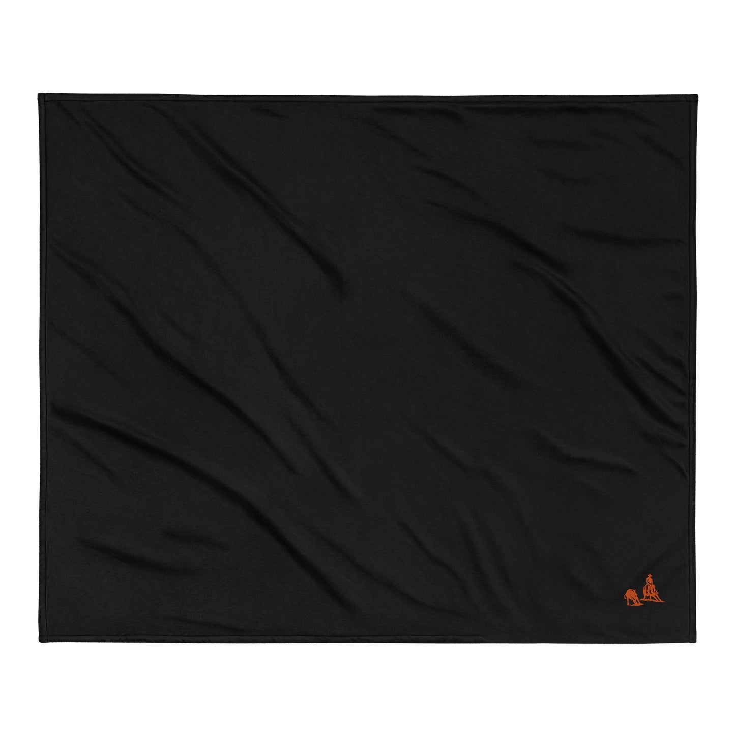 Premium Sherpa Blanket - Cutting Horse
