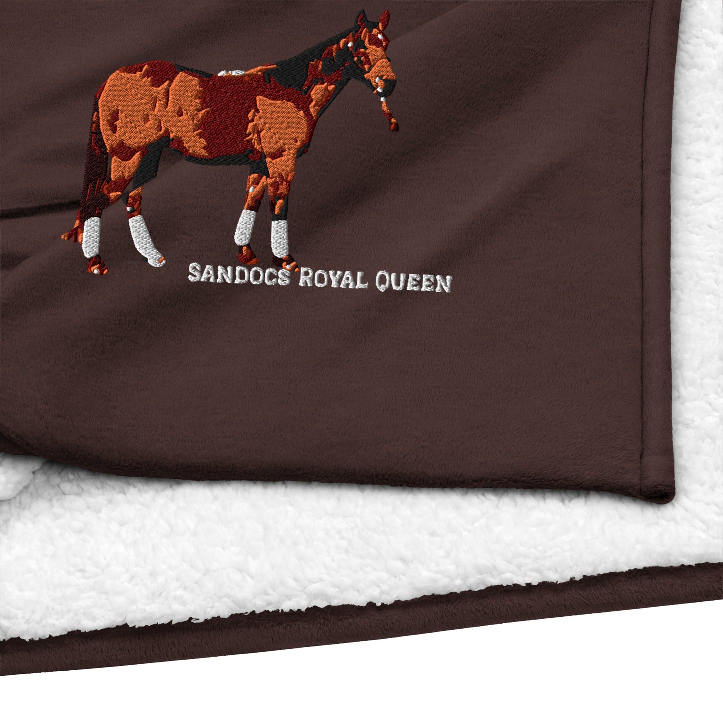Premium Sherpa Blanket - Sandocs Royal Queen