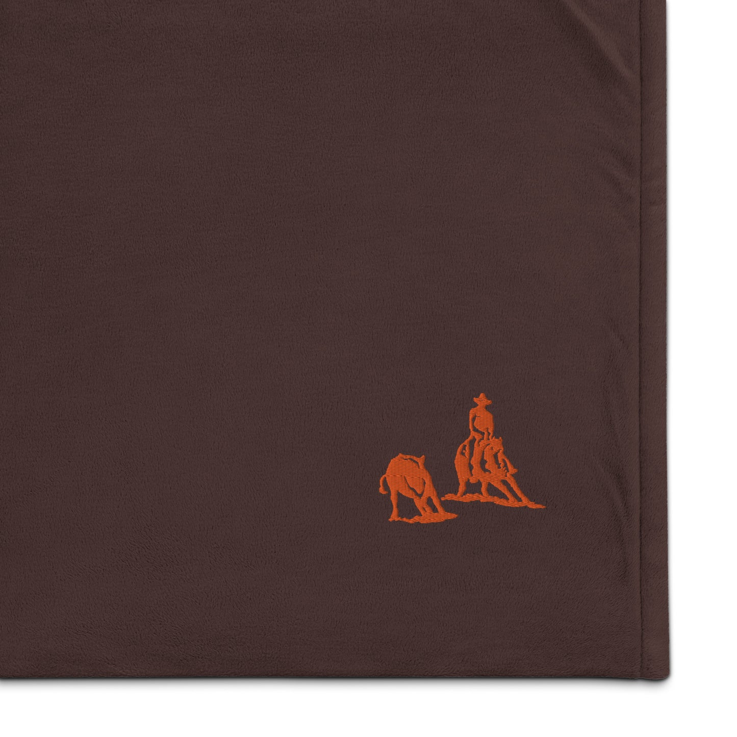 Premium Sherpa Blanket - Cutting Horse