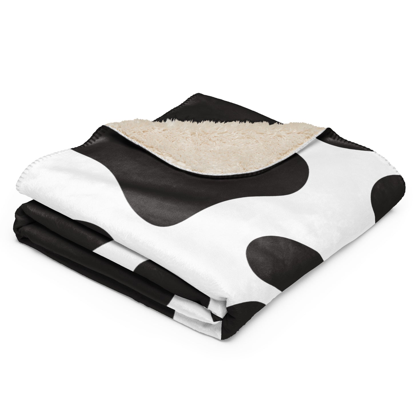 Sherpa Blanket - Holstein
