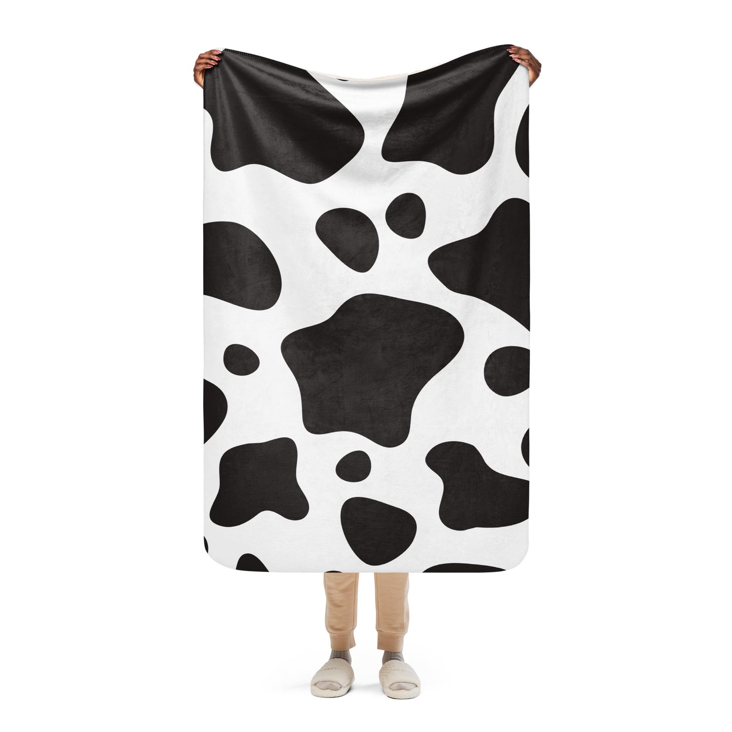 Sherpa Blanket - Holstein