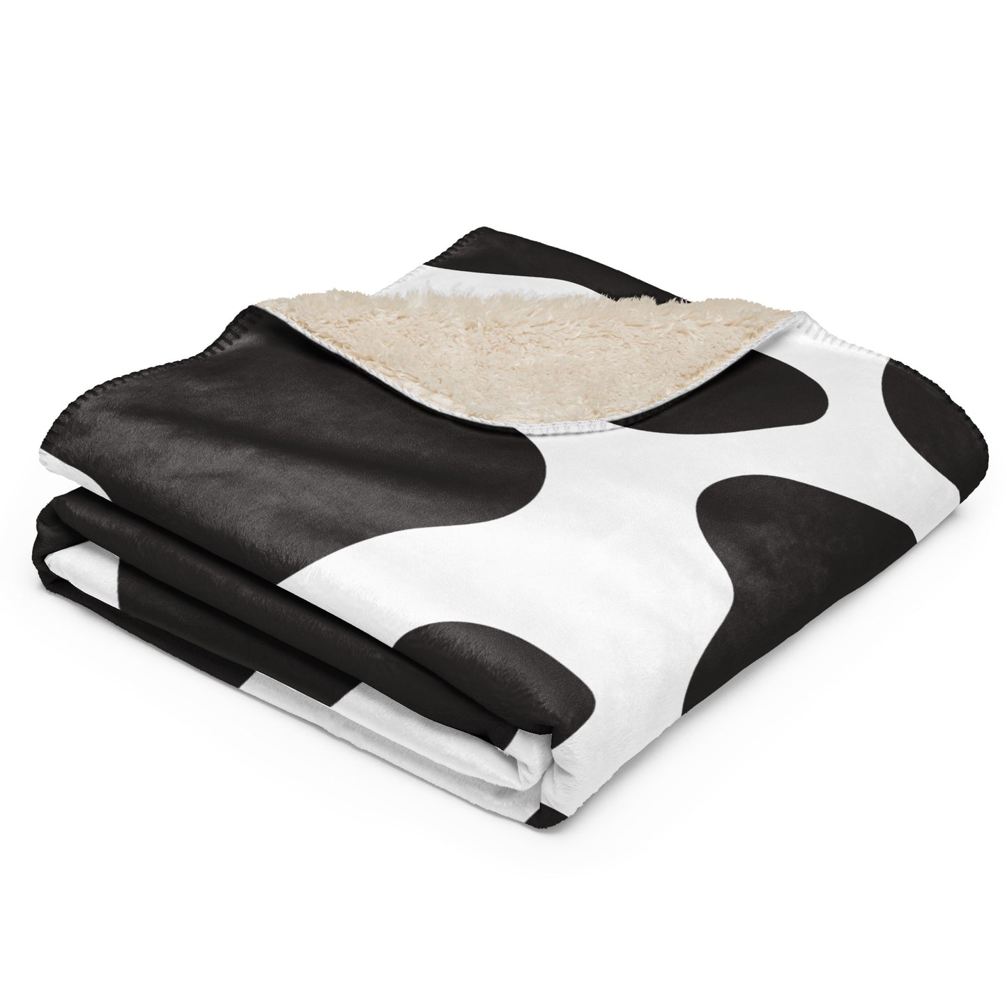 Sherpa Blanket - Holstein