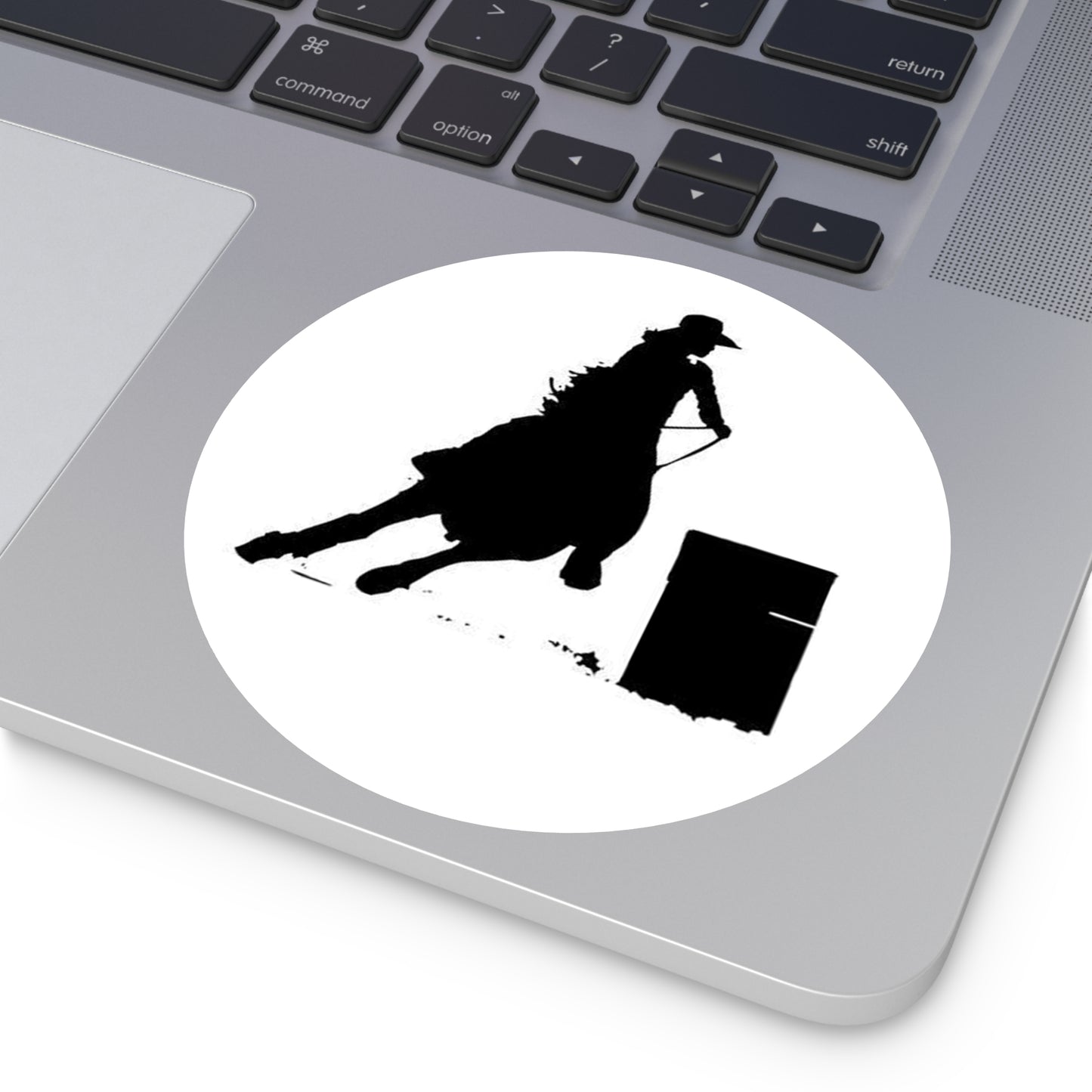 Barrel Racer\Round Stickers - Indoor\Outdoor