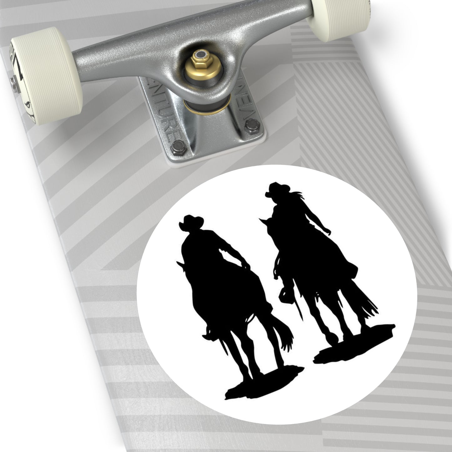 Cowboy\Round Stickers - Indoor\Outdoor