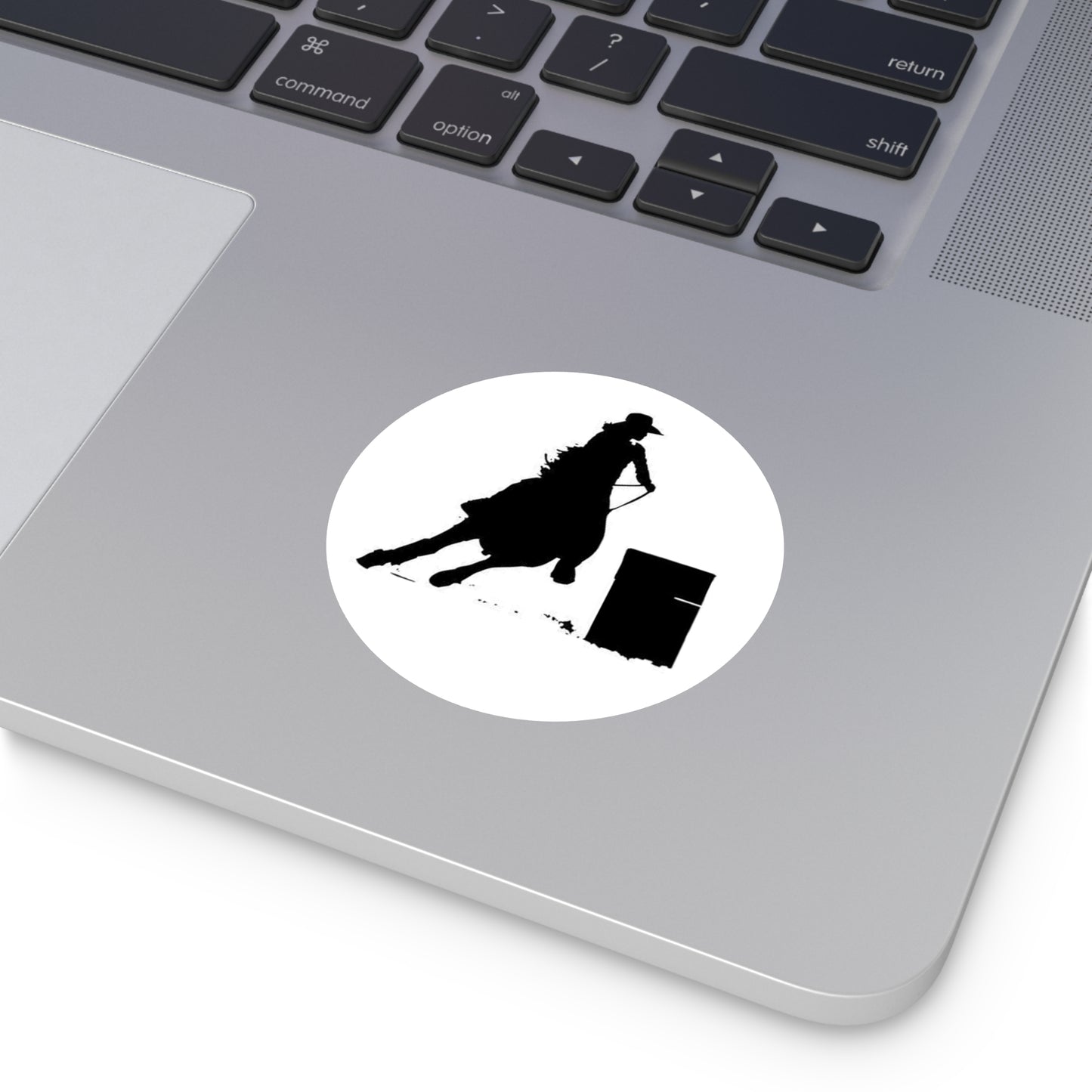 Barrel Racer\Round Stickers - Indoor\Outdoor