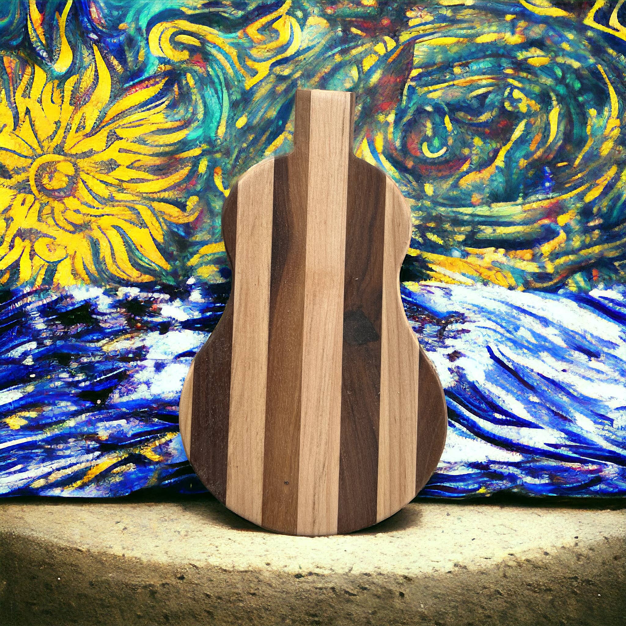 Guitar Charcuterie / Cutting Board Medium