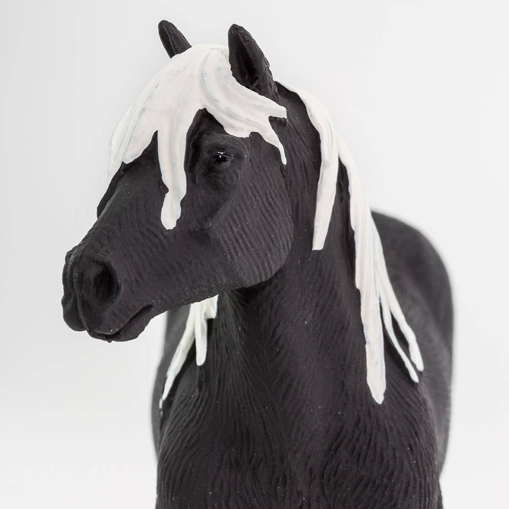 Gypsy Vanner Stallion Figurine Toy