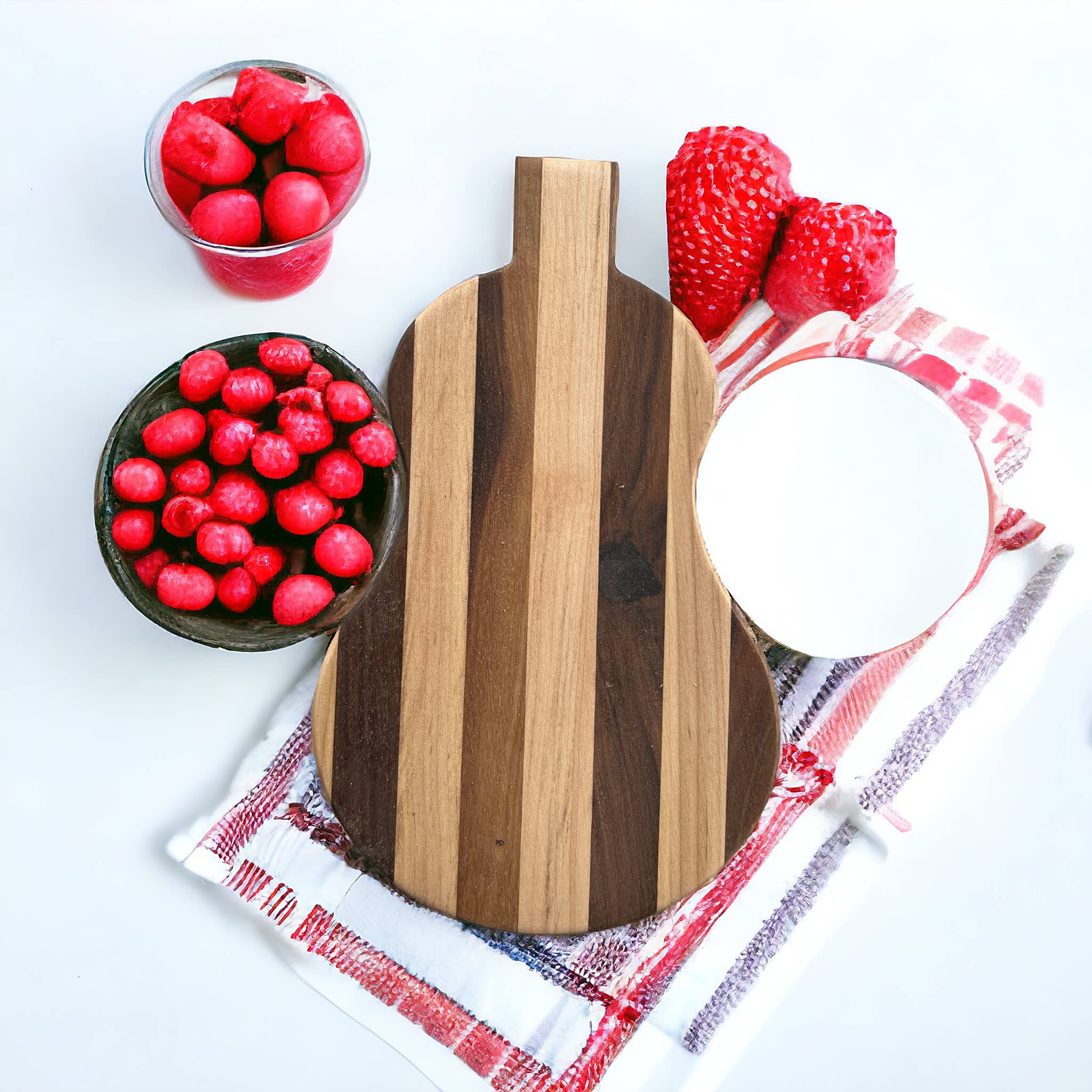 Guitar Charcuterie / Cutting Board Medium