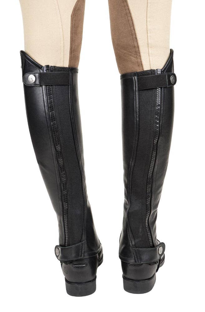 Lettia Adult London Leather Half Chaps