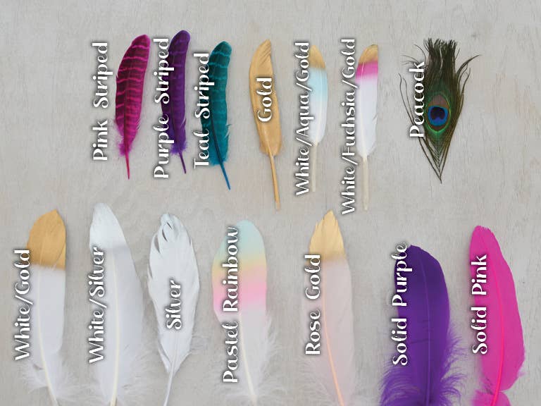 Mane Feathers for Horses - SET OF 5