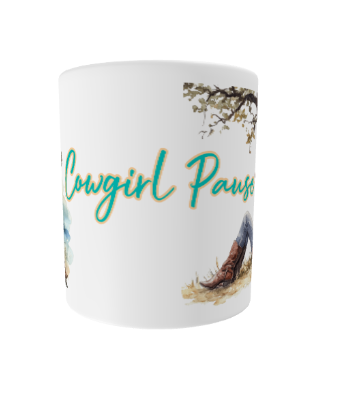Cowgirl Pause - Mug