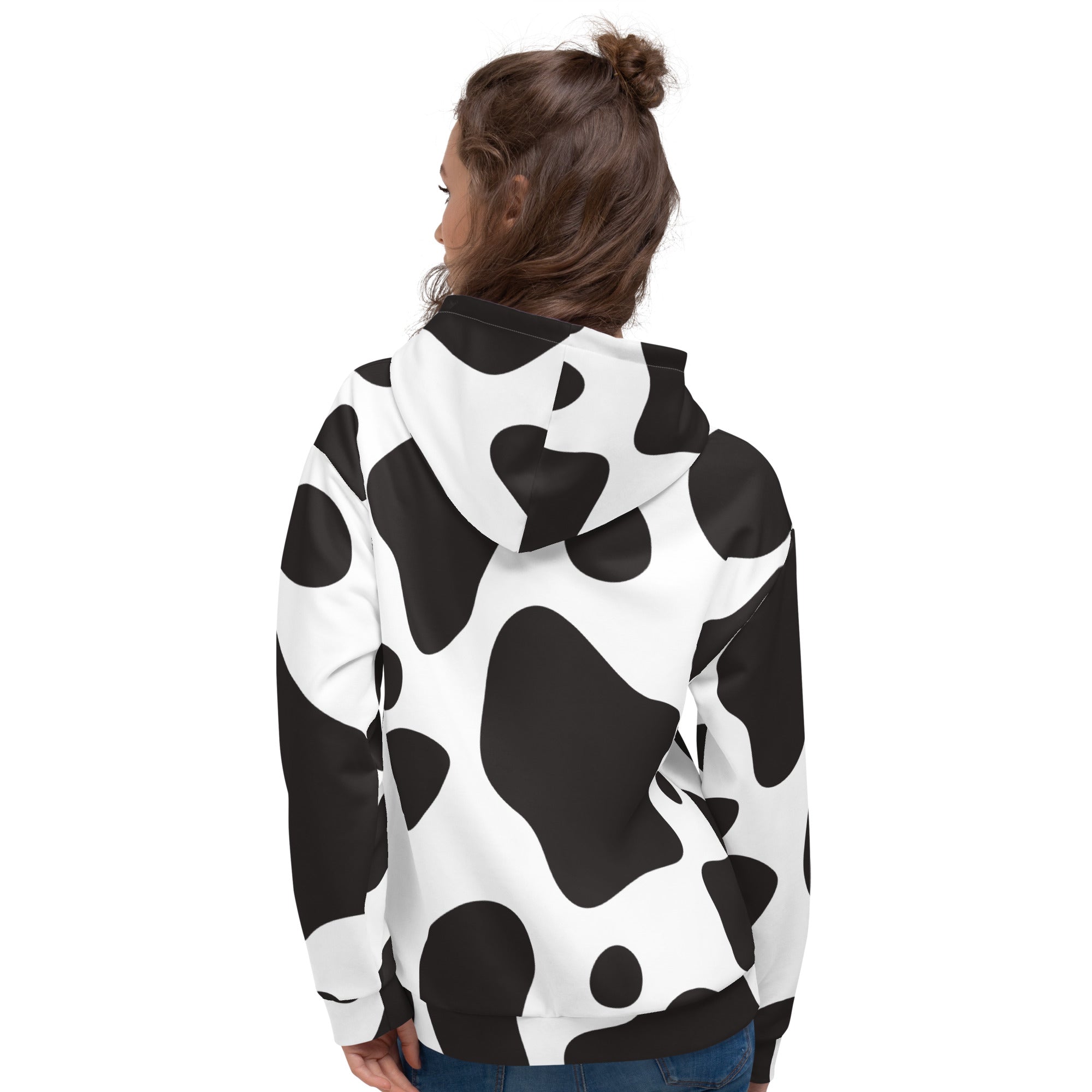 The most popular Cow pattern on a Hoodie