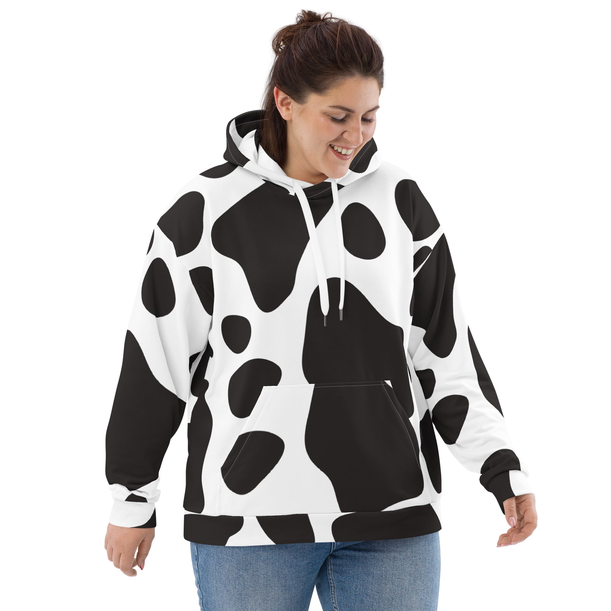 The most popular Cow pattern on a Hoodie