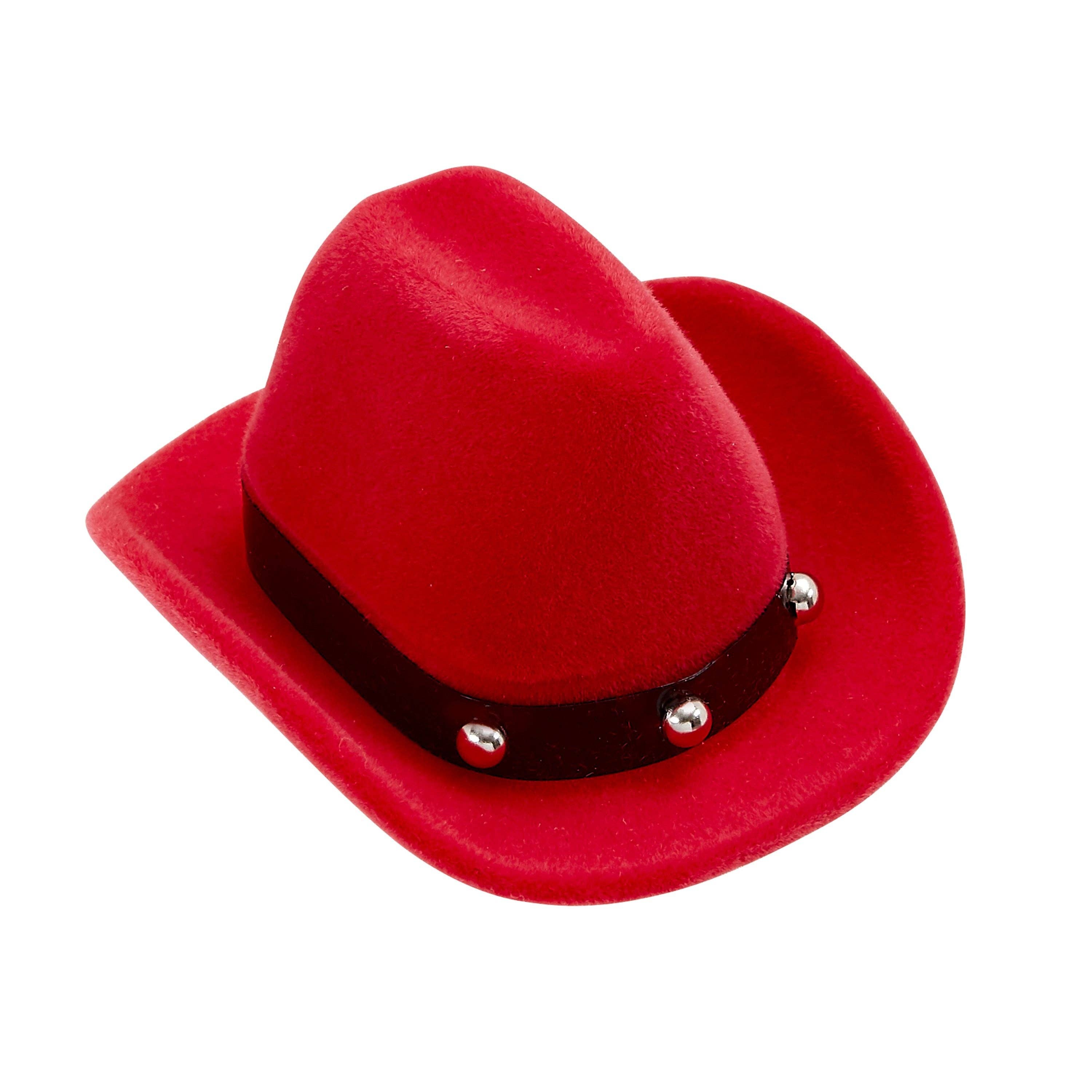 AWST Barrel Racer Necklace w/Colorful Cowboy Hat Gift Box
