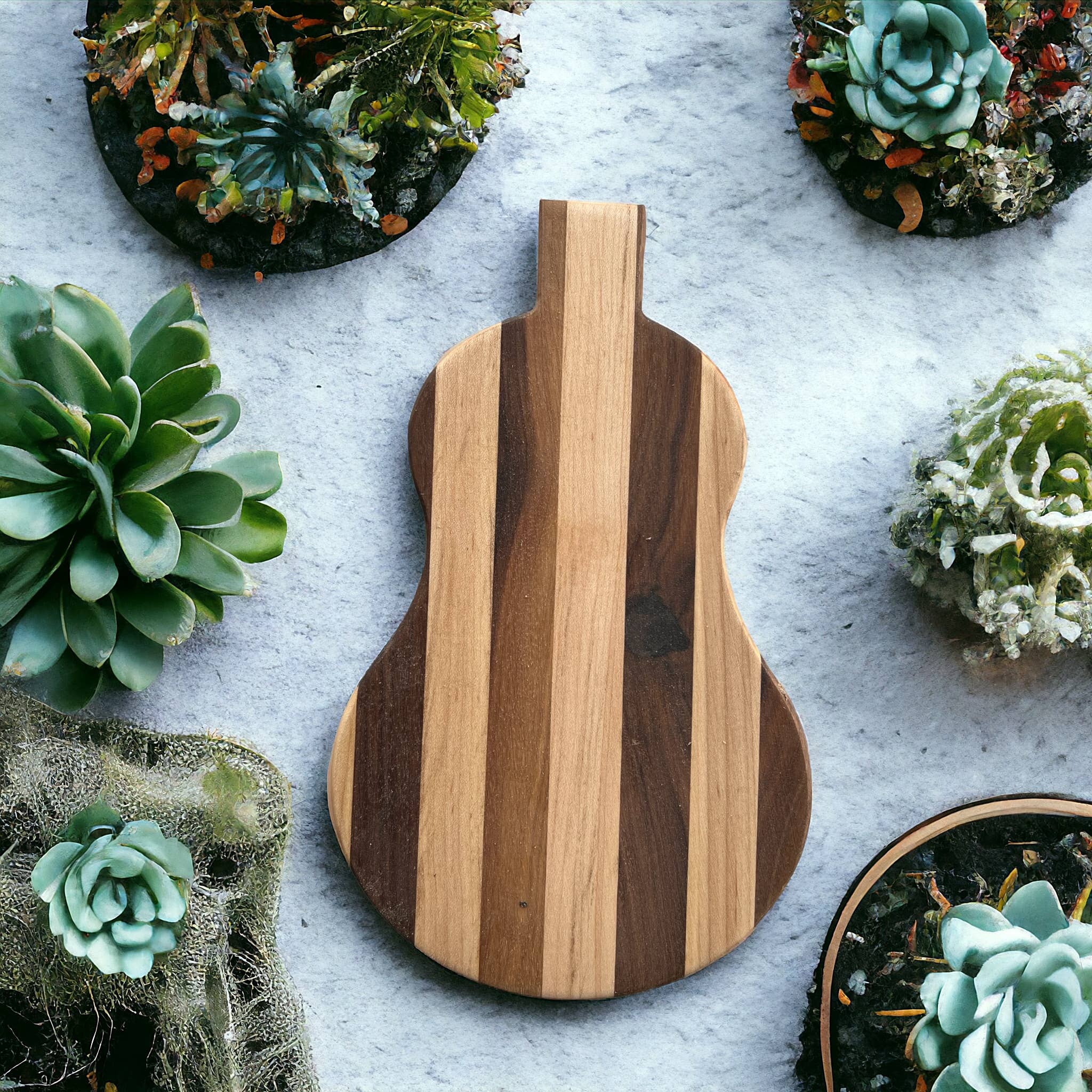 Guitar Charcuterie / Cutting Board Medium
