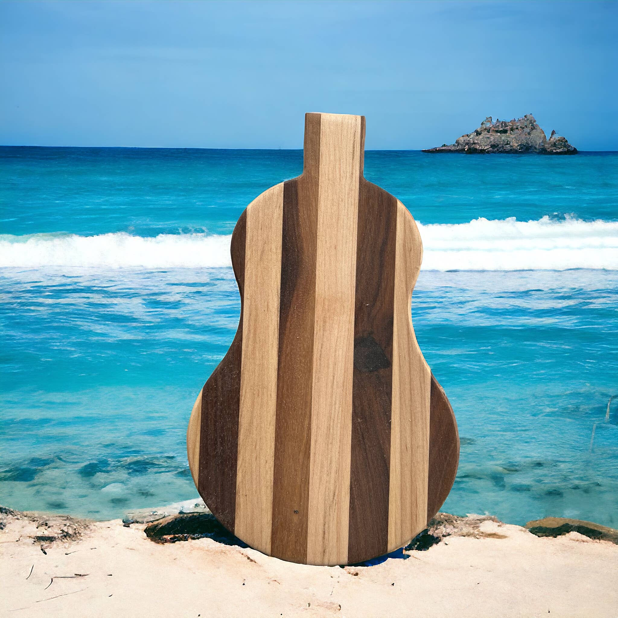 Guitar Charcuterie / Cutting Board Medium