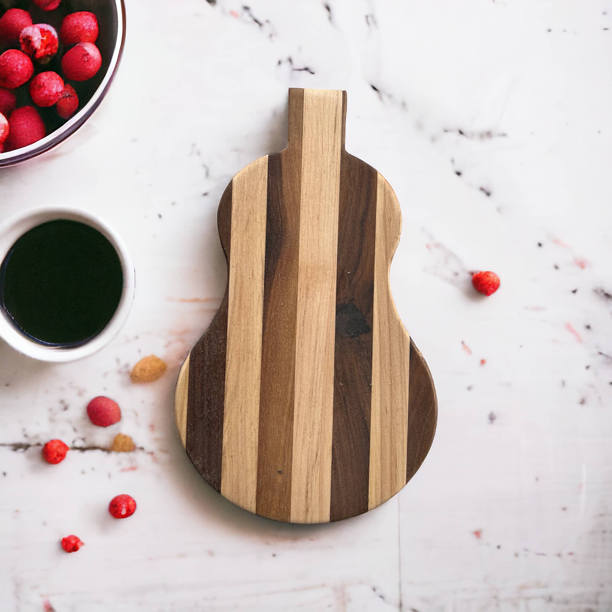 Guitar Charcuterie / Cutting Board Medium