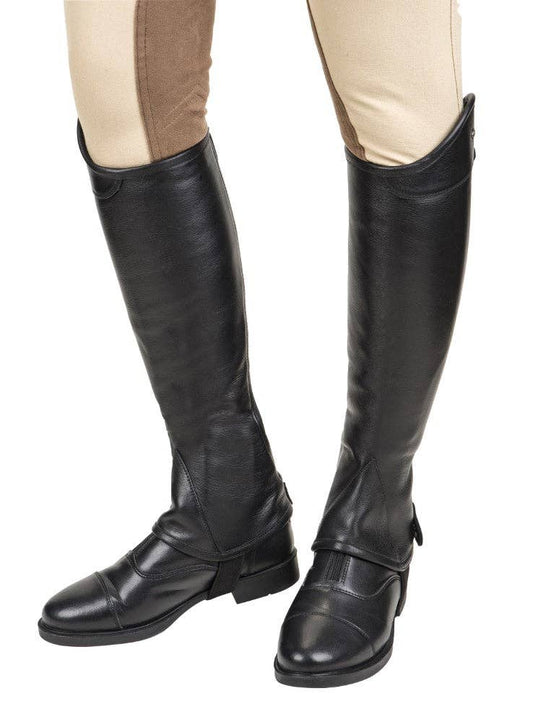 Lettia Adult London Leather Half Chaps