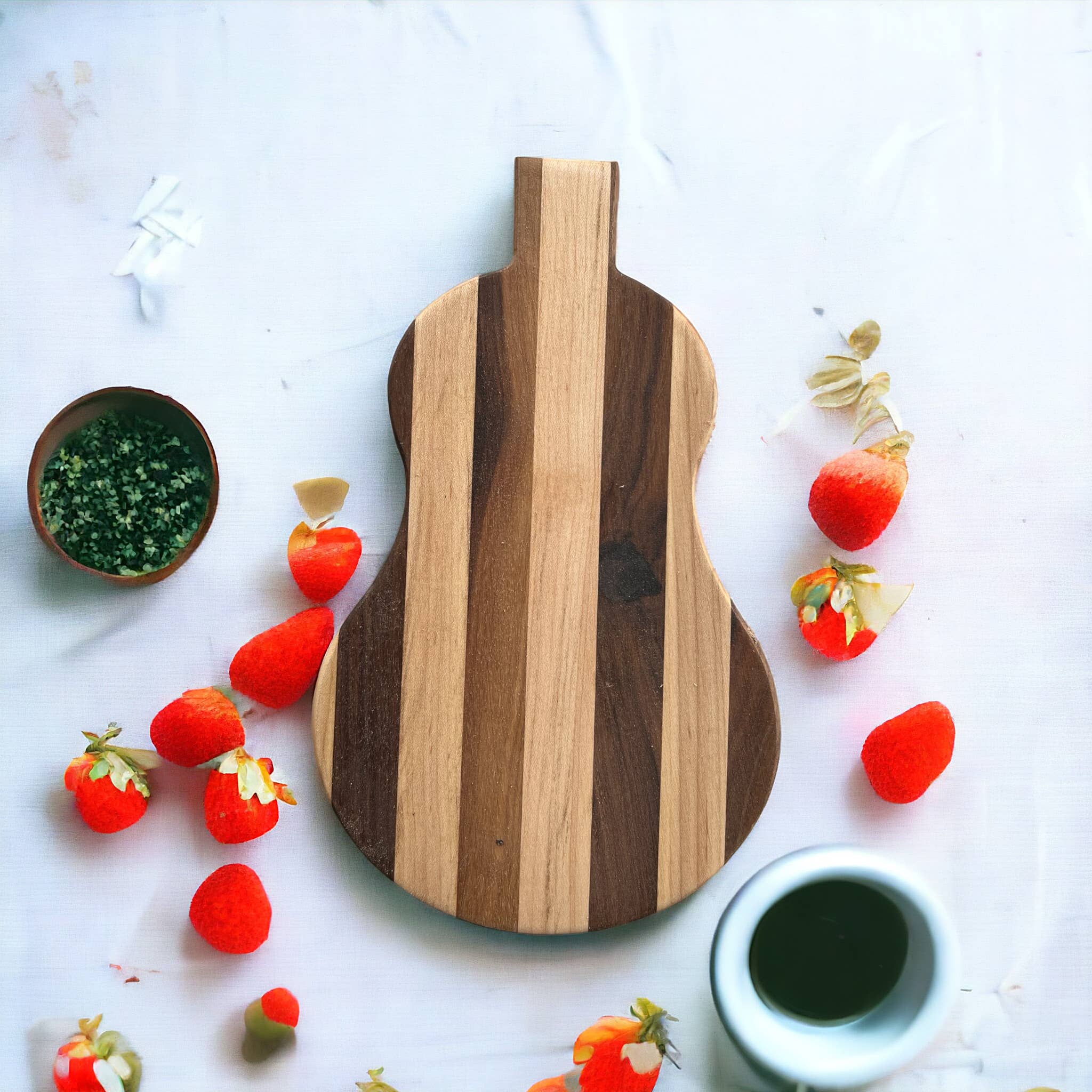 Guitar Charcuterie / Cutting Board Medium
