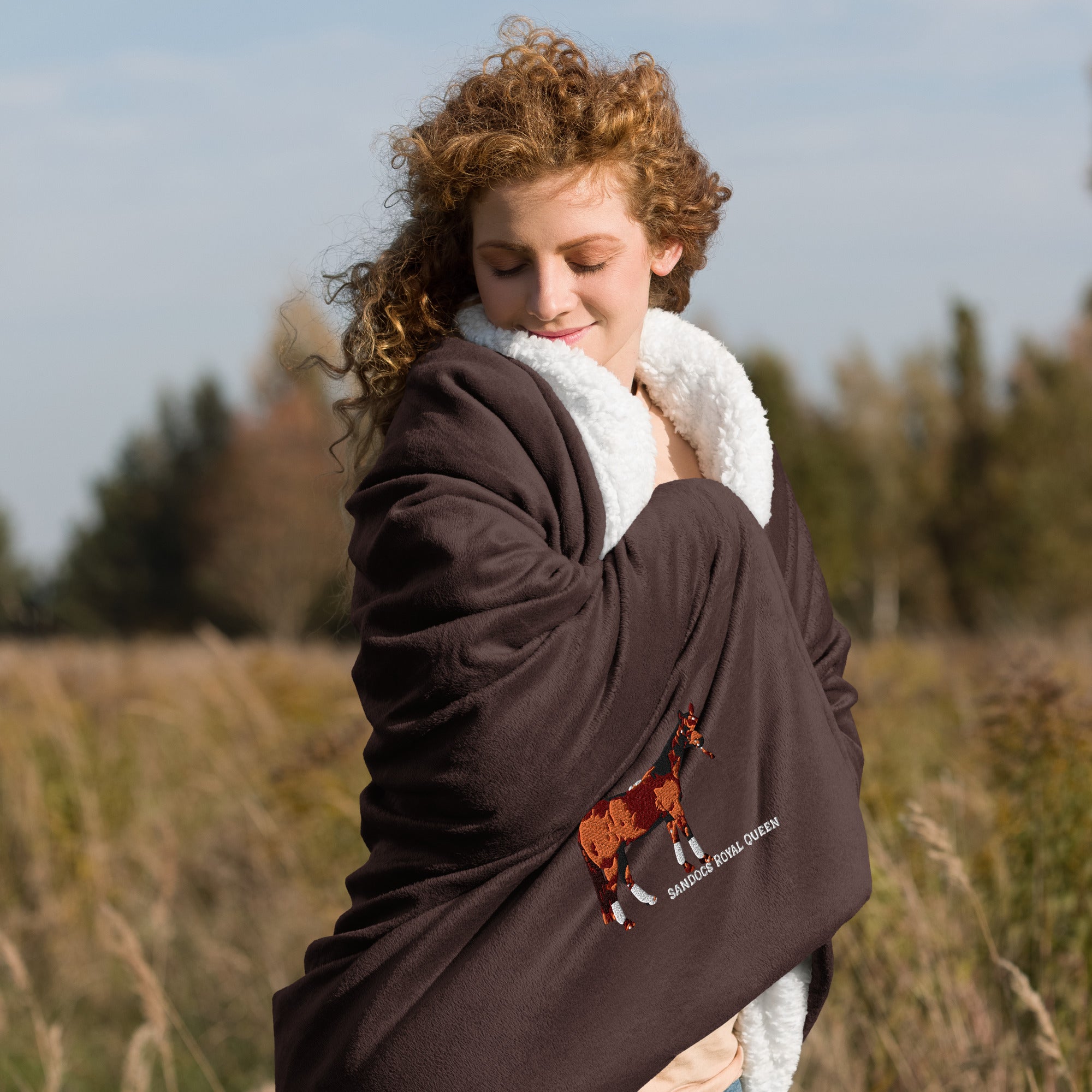 Premium Sherpa-Decke - Sandocs Royal Queen