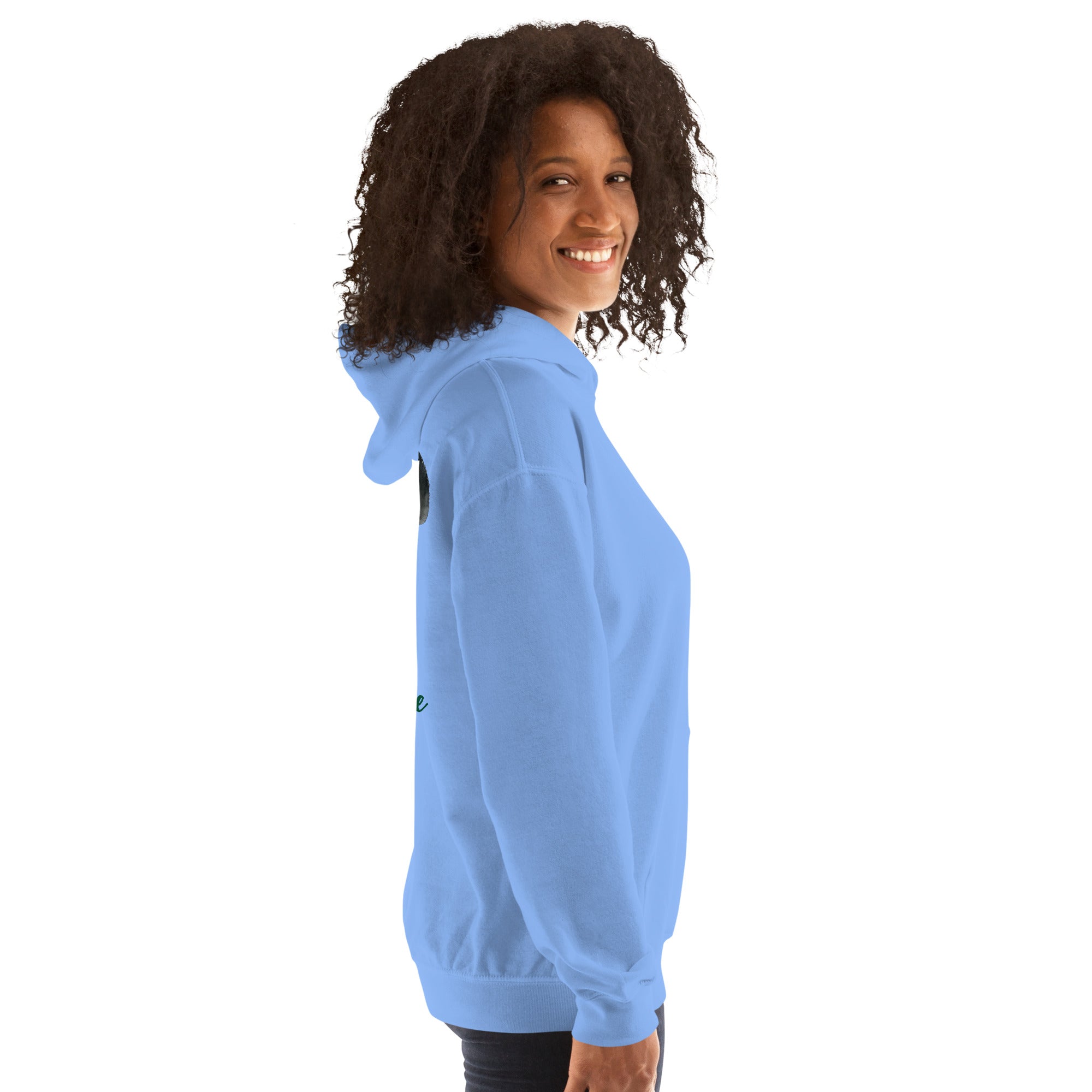 Customizable Western Spooky Hoodie | Embroidered Front & Day of the Dead Cowgirl Back Design - view 57