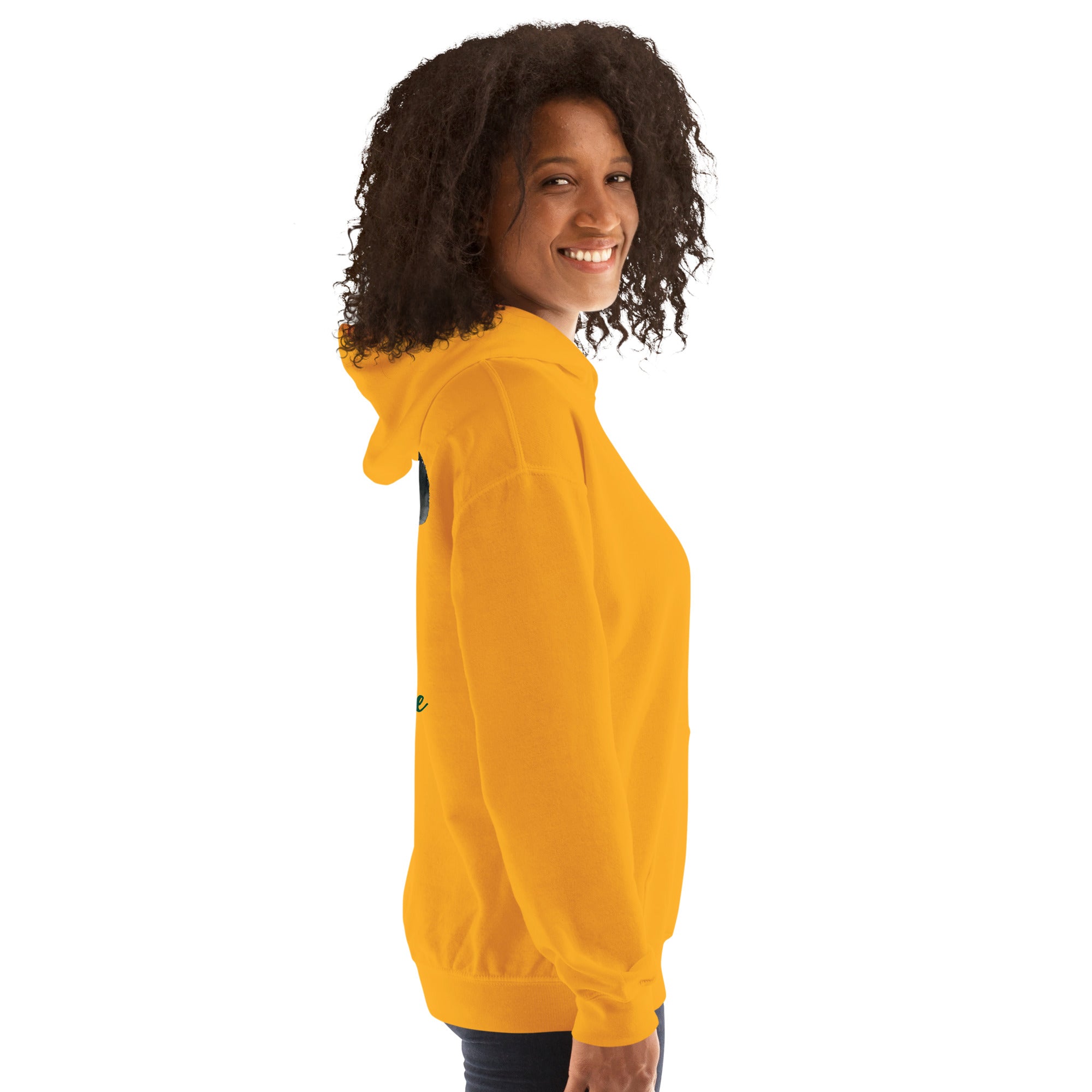 Customizable Western Spooky Hoodie | Embroidered Front & Day of the Dead Cowgirl Back Design - view 69