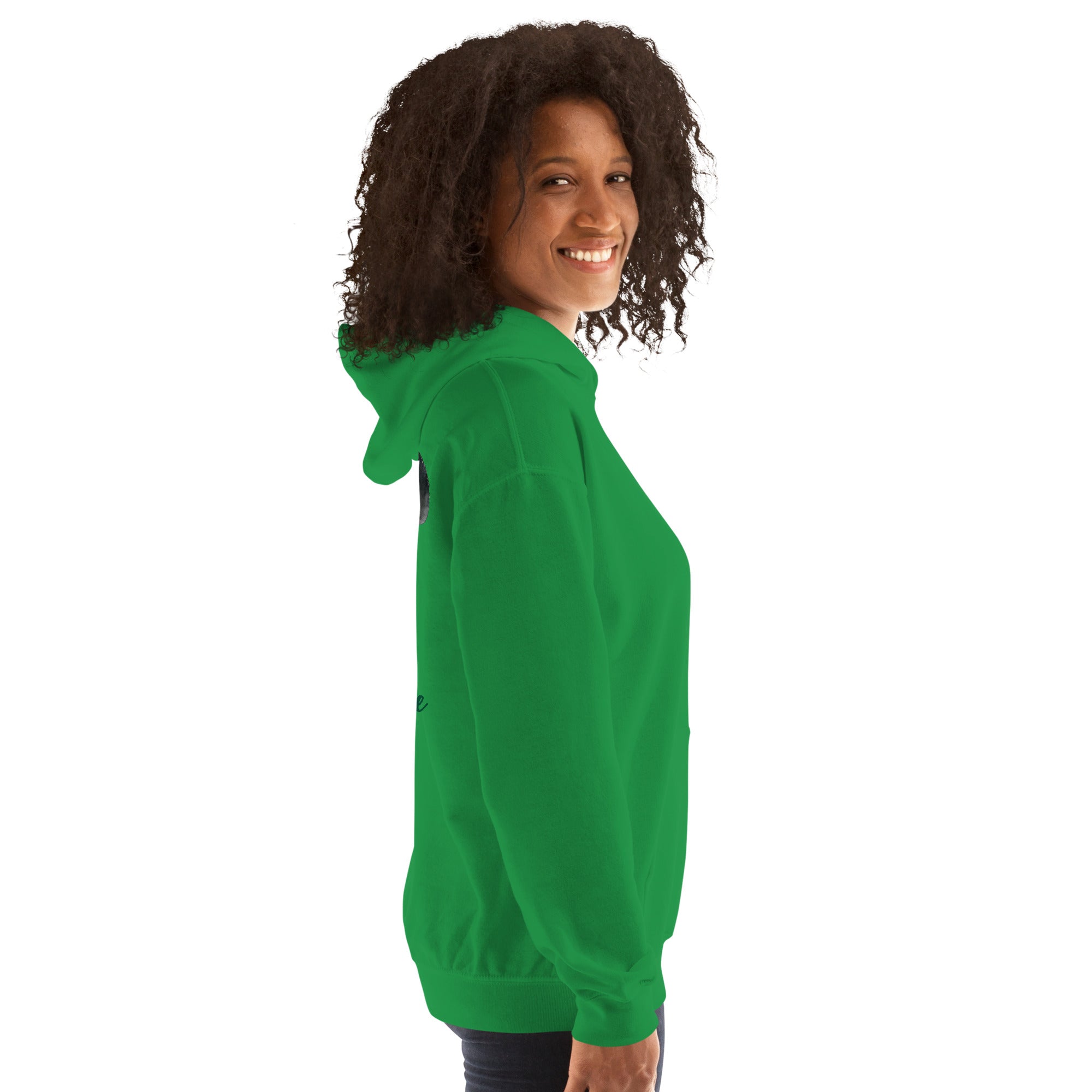 Customizable Western Spooky Hoodie | Embroidered Front & Day of the Dead Cowgirl Back Design - view 38