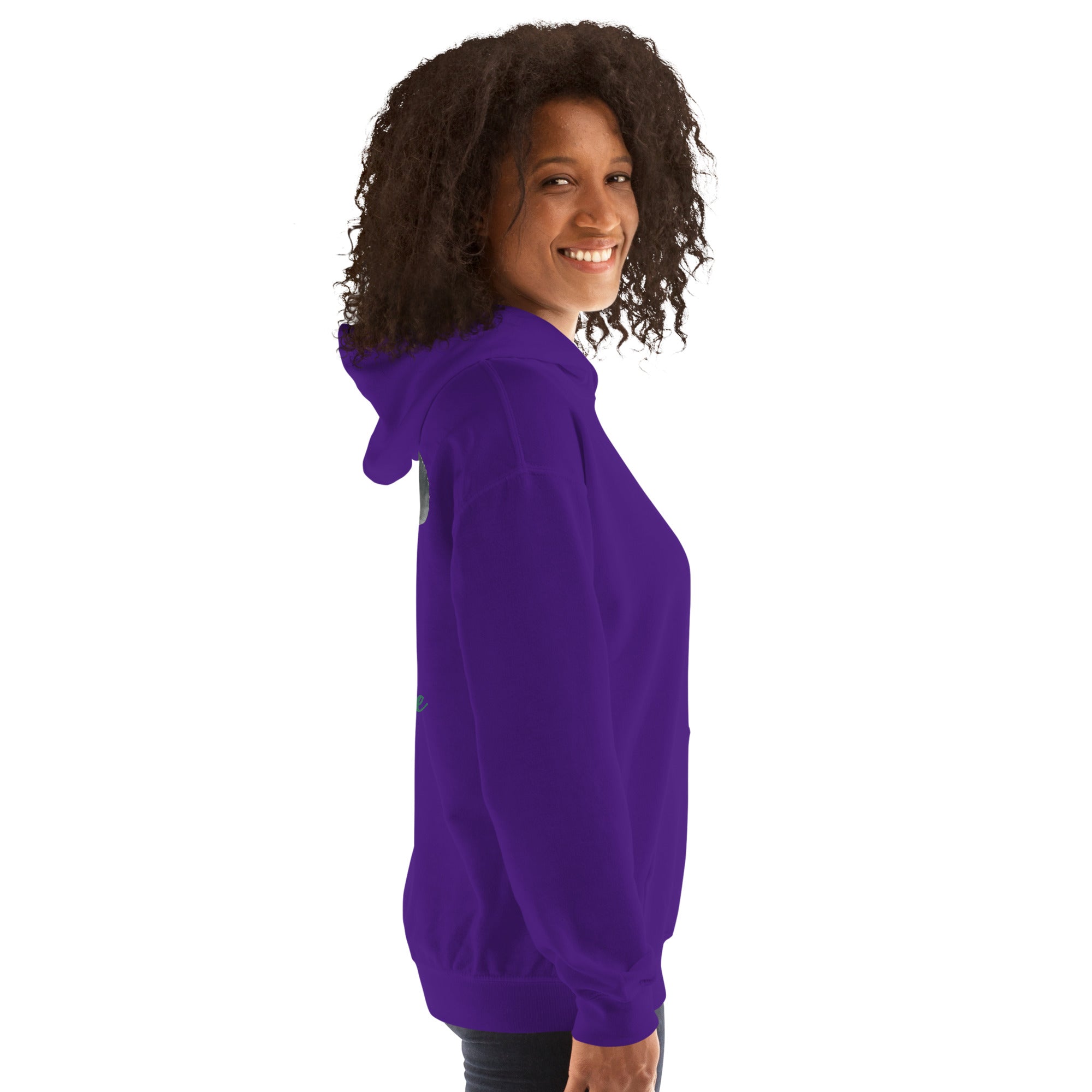 Customizable Western Spooky Hoodie | Embroidered Front & Day of the Dead Cowgirl Back Design - view 10
