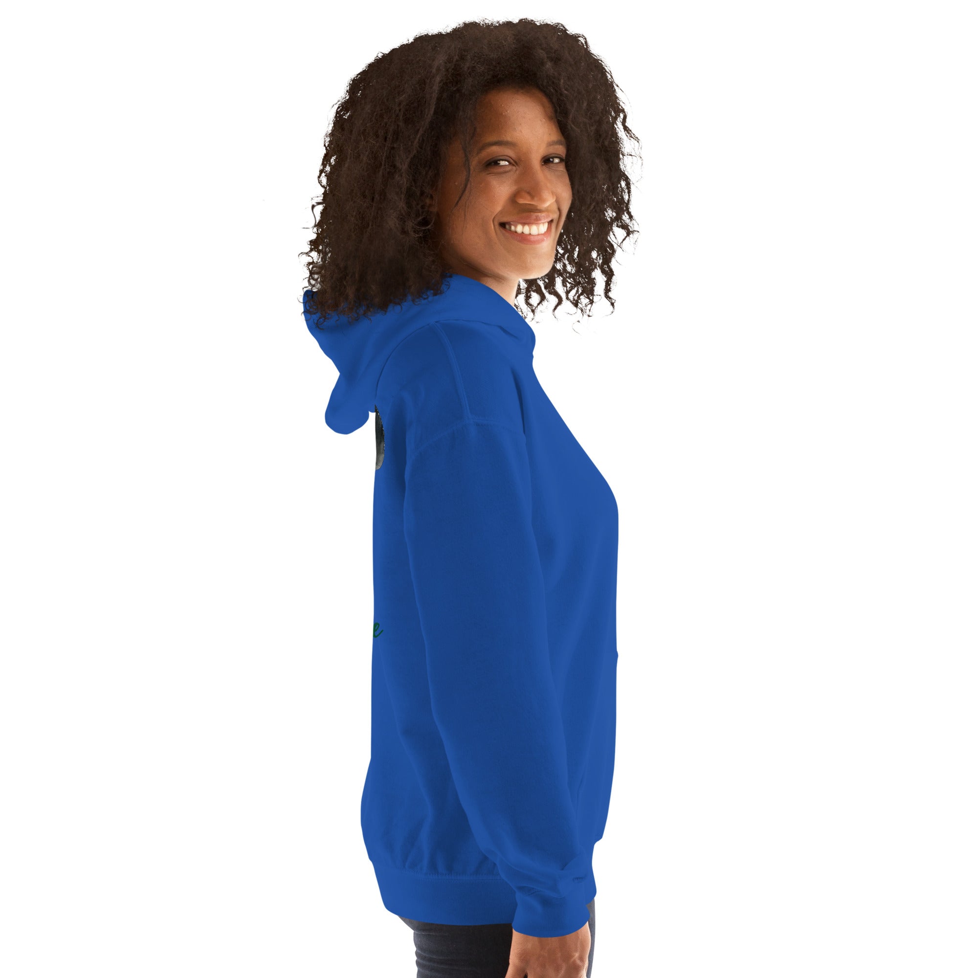 Customizable Western Spooky Hoodie | Embroidered Front & Day of the Dead Cowgirl Back Design - view 24