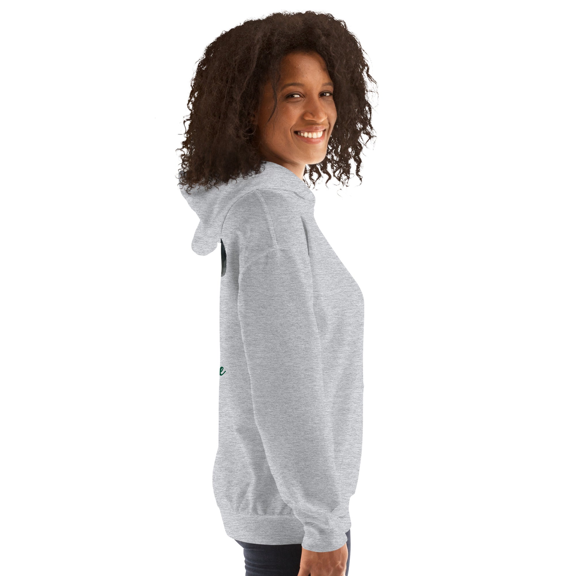 Customizable Western Spooky Hoodie | Embroidered Front & Day of the Dead Cowgirl Back Design - view 52