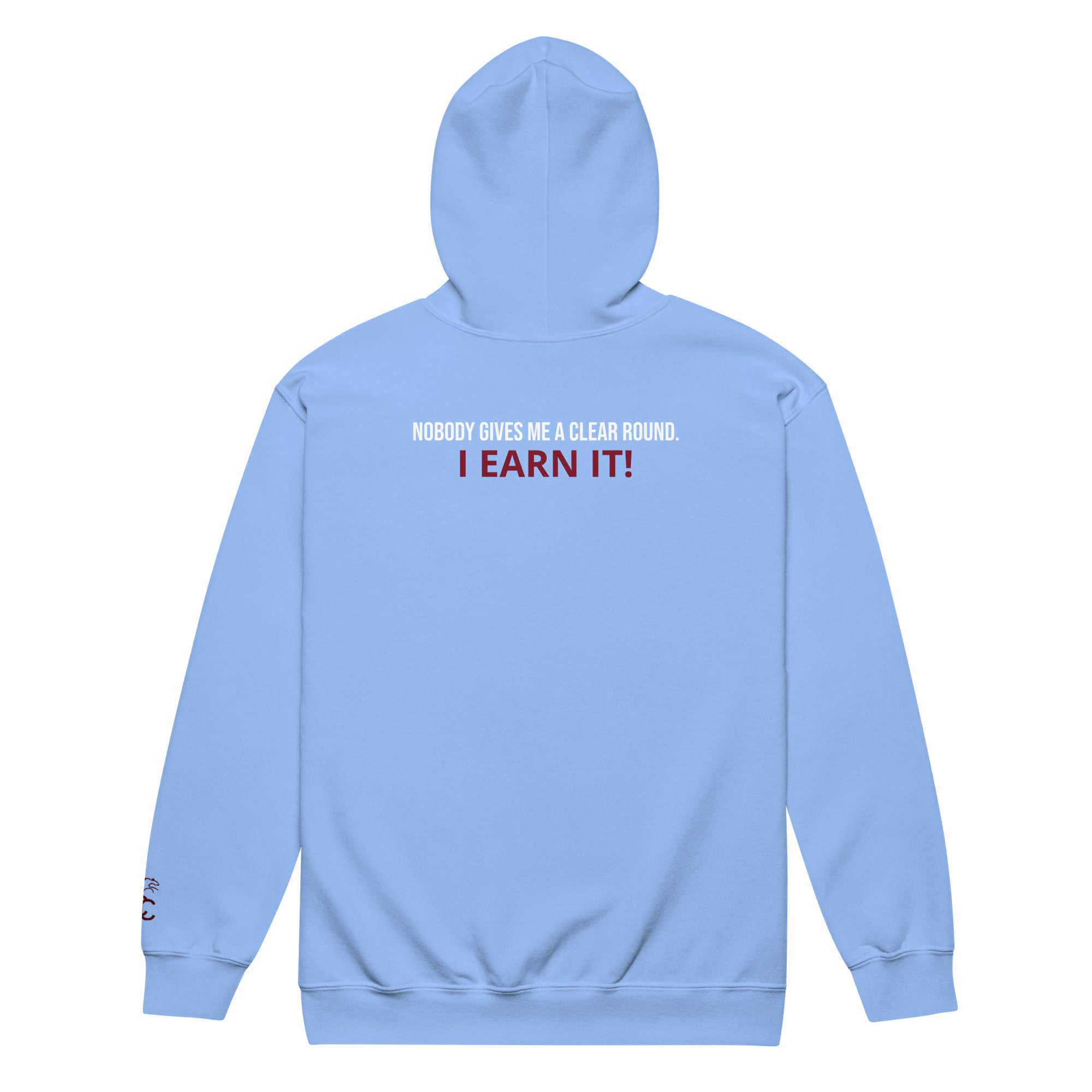 Sandocs Royal Queen „aka Queeny“ Hoody – Unisex-Kapuzenpullover mit Reißverschluss aus schwerer Mischung