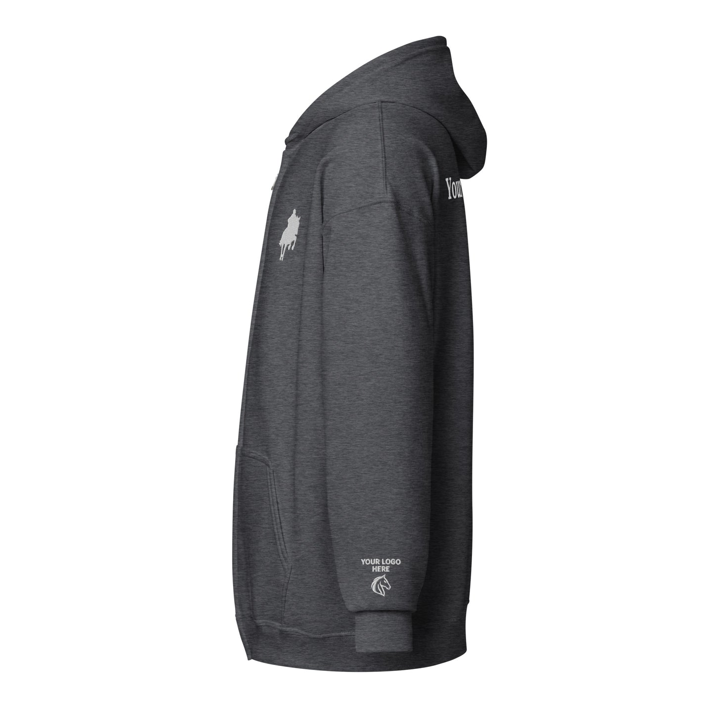 Jumper Hoodie, Dark - NO ONE GIVES ME A CLEAR ROUND