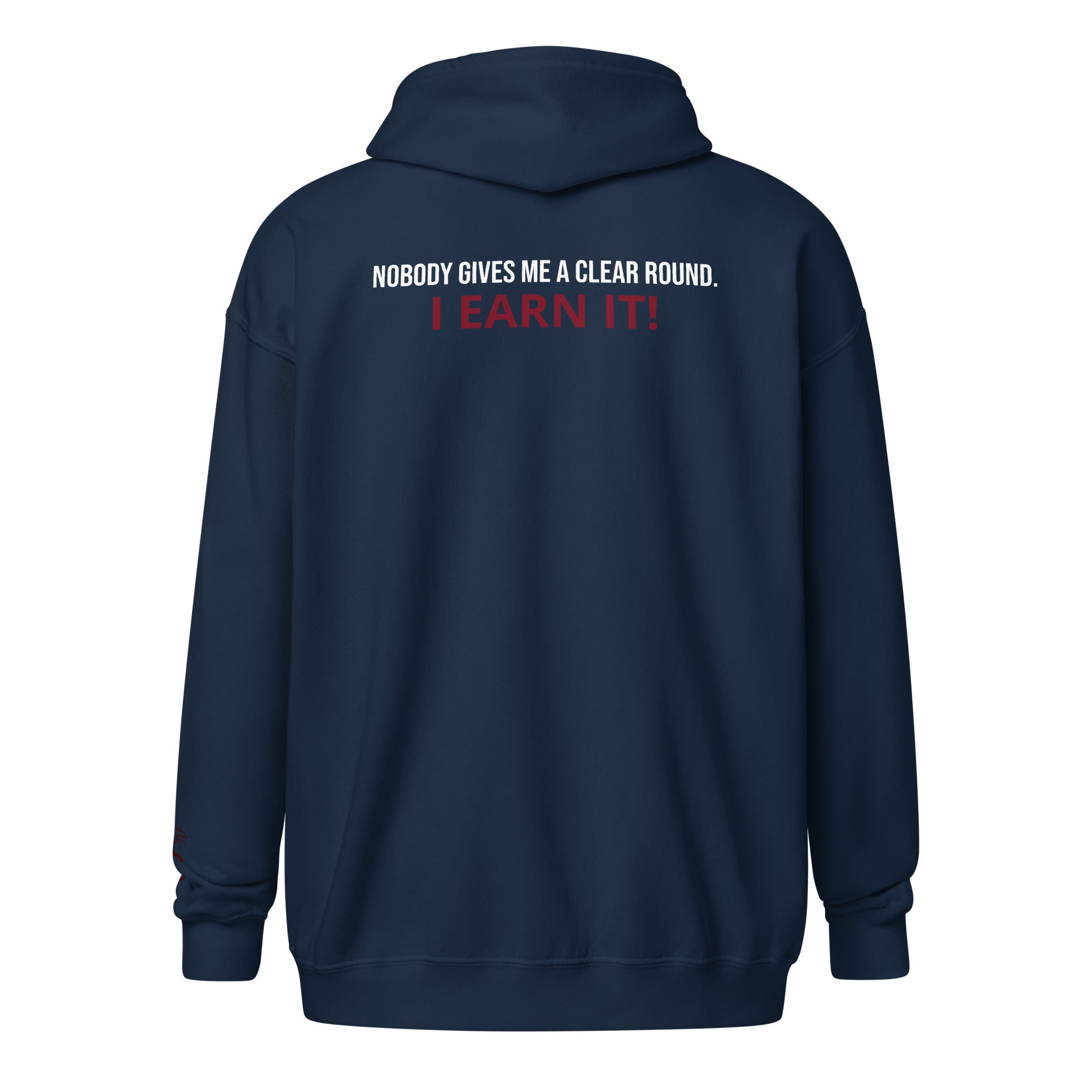 Sandocs Royal Queen „aka Queeny“ Hoody – Unisex-Kapuzenpullover mit Reißverschluss aus schwerer Mischung