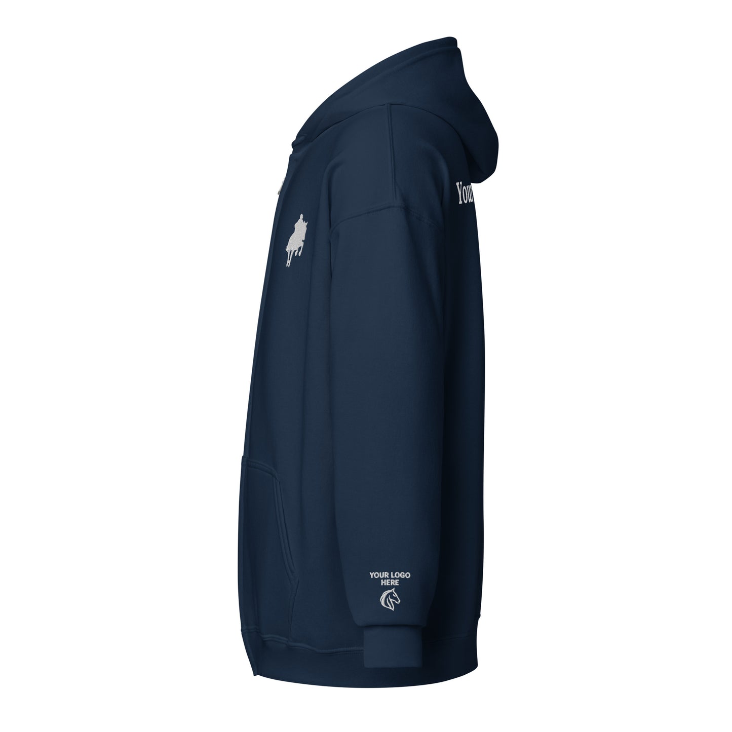 Jumper Hoodie, Dark - NO ONE GIVES ME A CLEAR ROUND