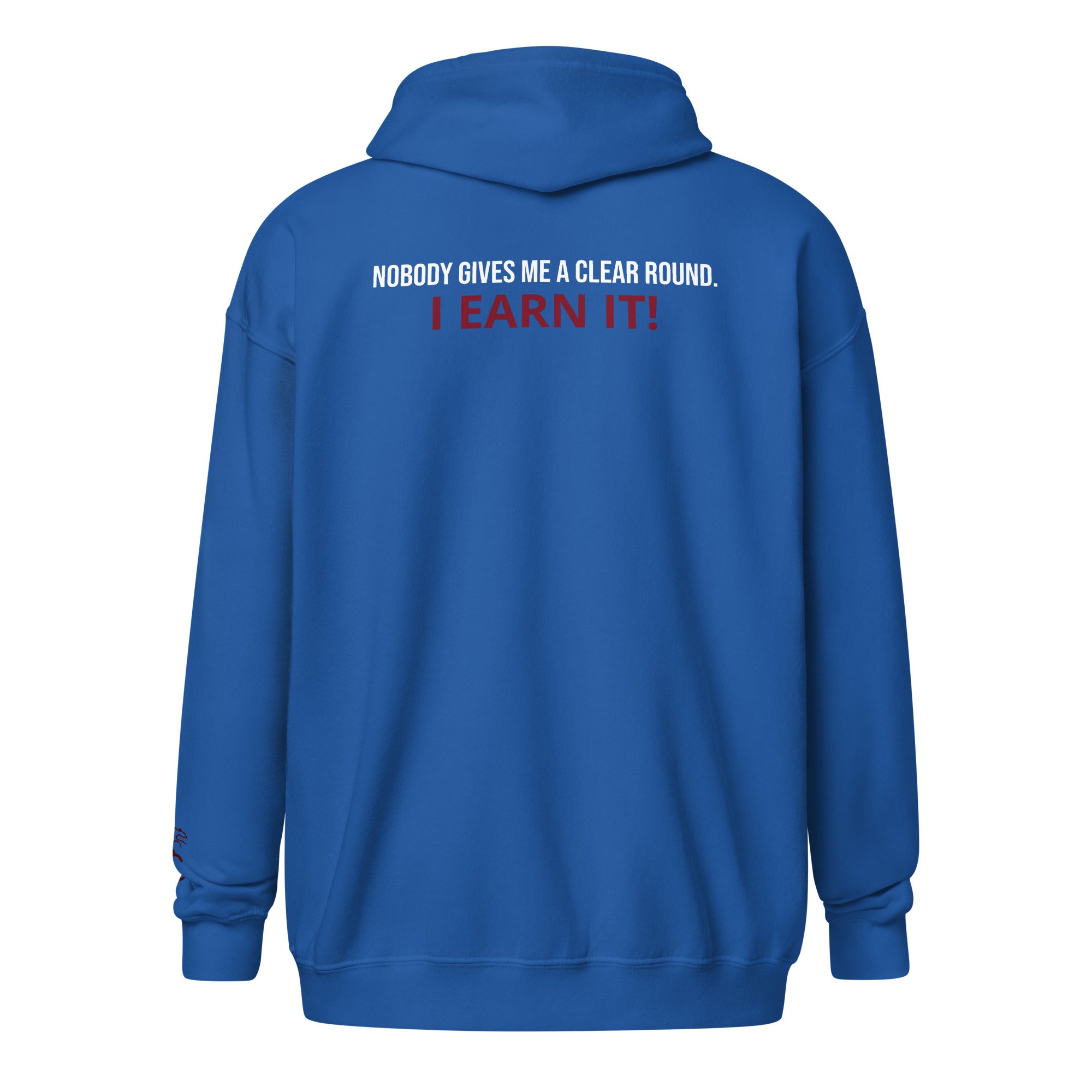 Sandocs Royal Queen „aka Queeny“ Hoody – Unisex-Kapuzenpullover mit Reißverschluss aus schwerer Mischung