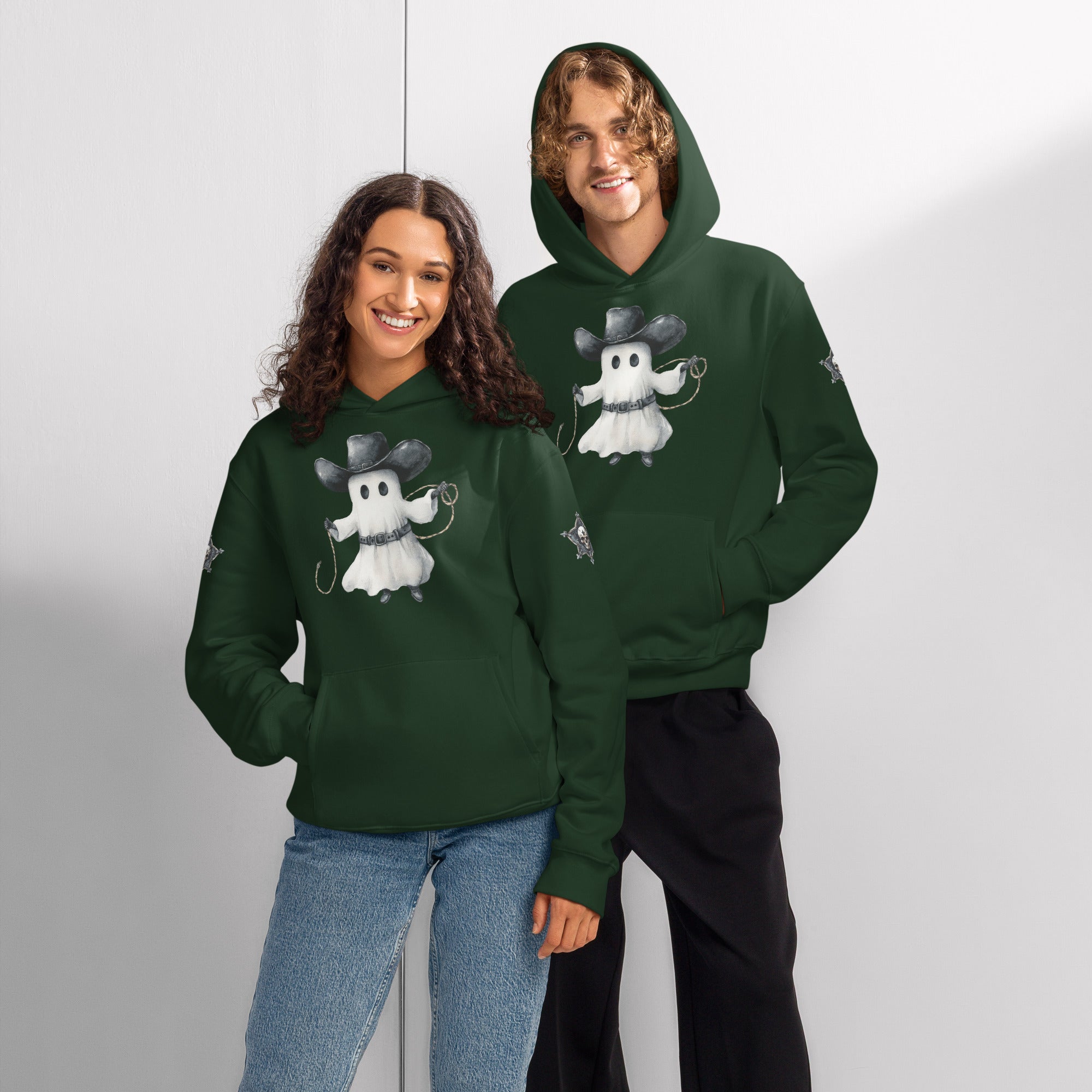 Halloween Ghost - Oversized heavyweight hoodie - view 7