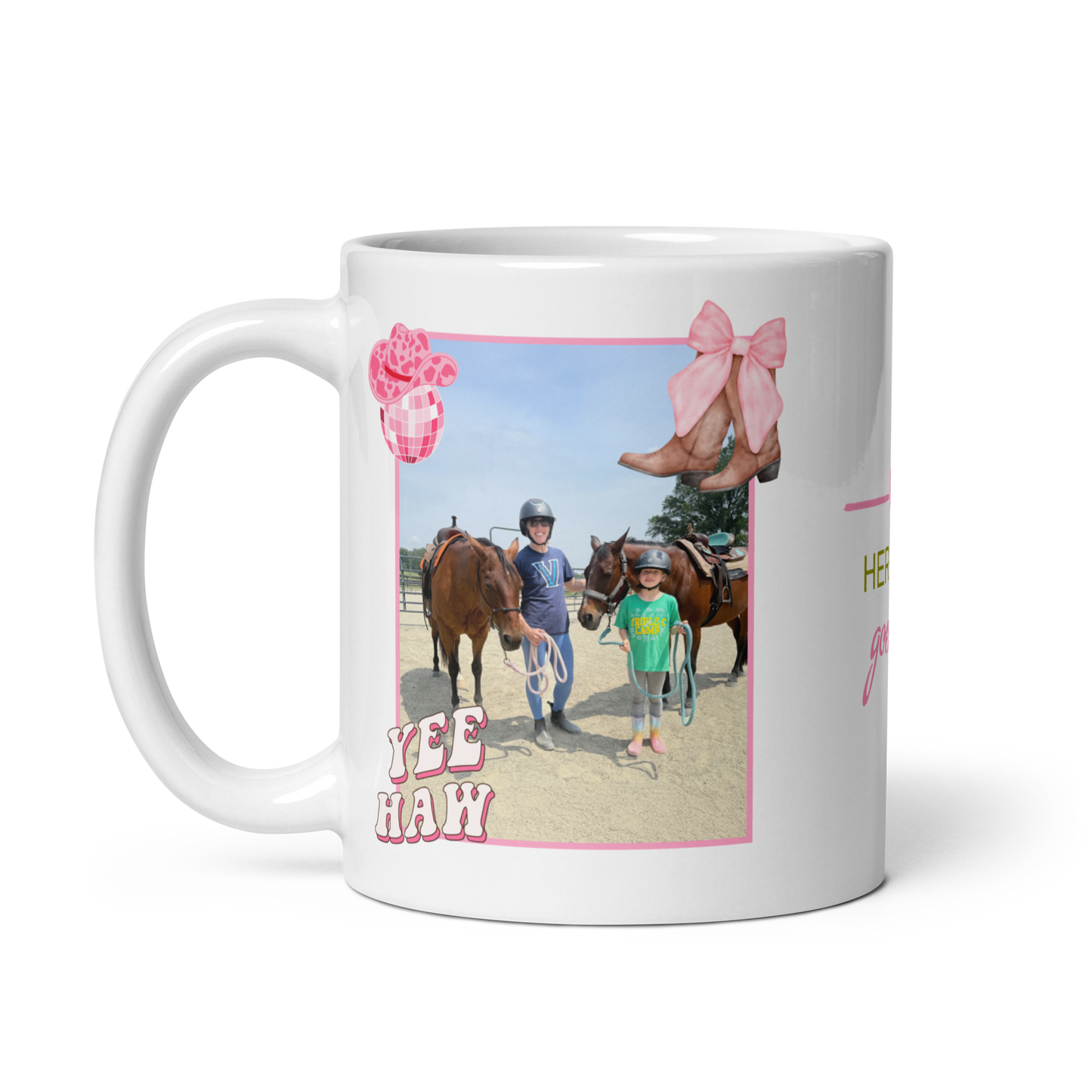 Cowgirl Princess Personalized Mug