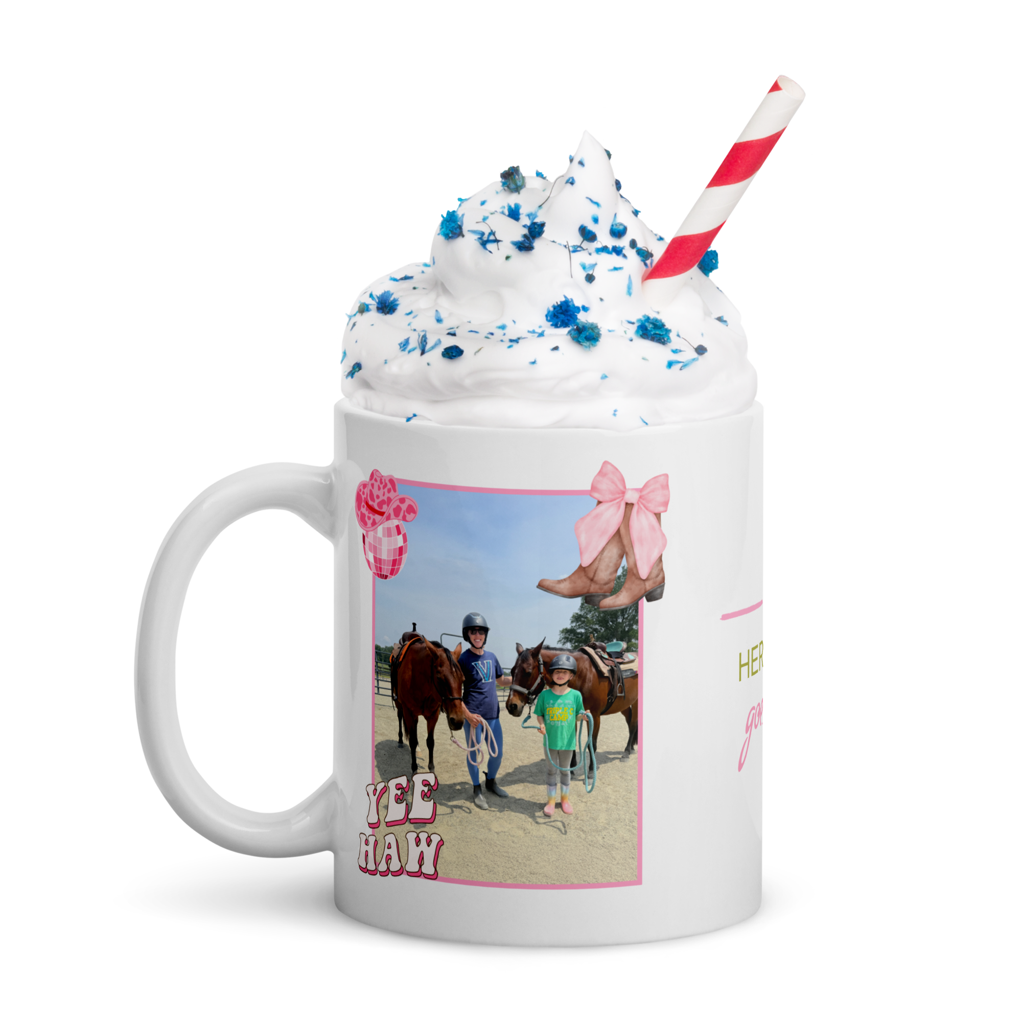 Cowgirl Princess Personalized Mug