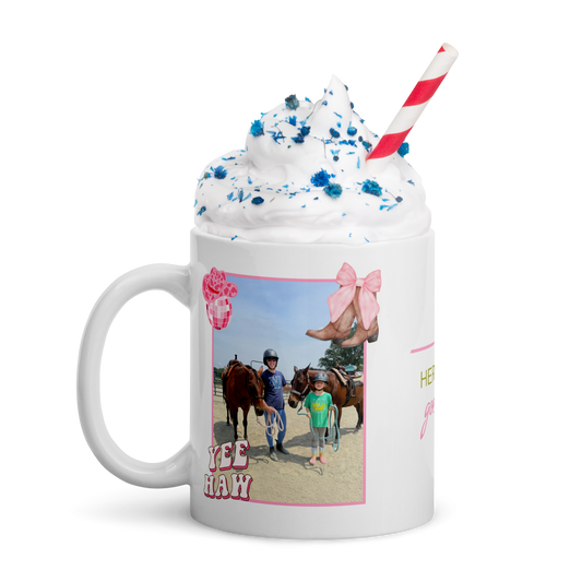 Cowgirl Princess Personalized Mug